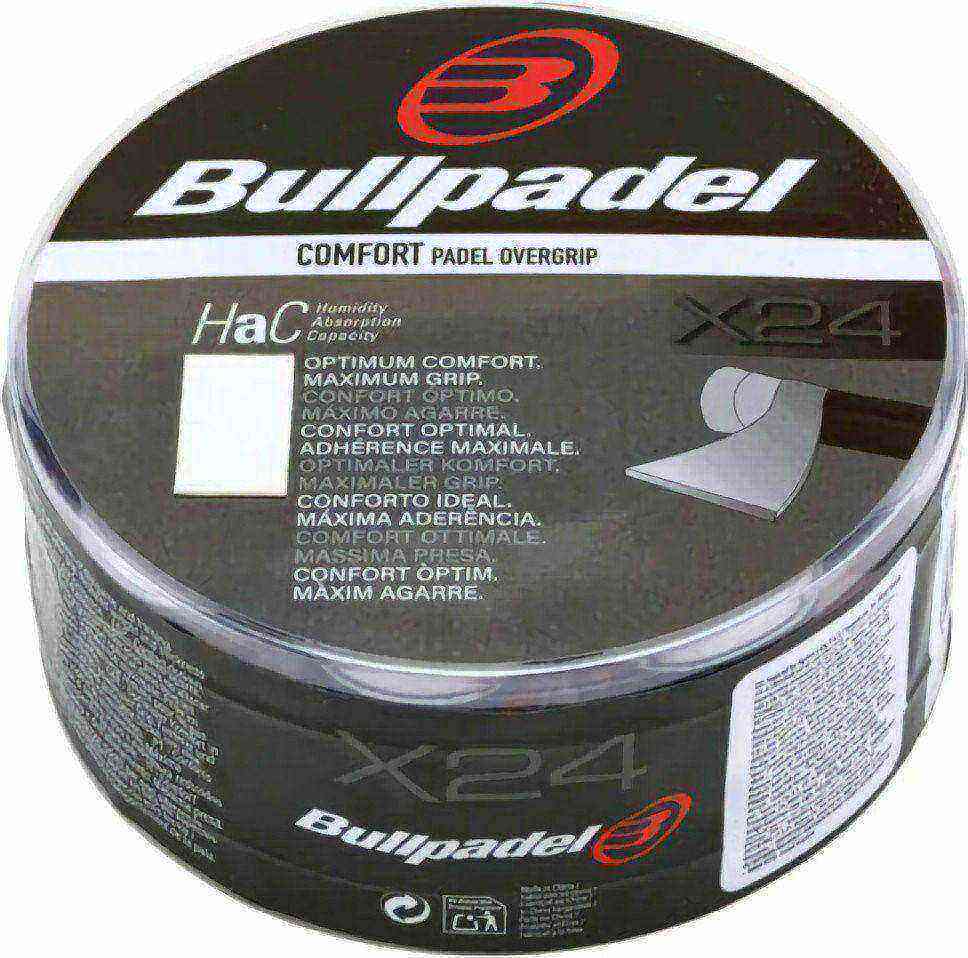 (EU) Овергрип для ракетки Bullpadel GB1605EX, Белый (24 шт)