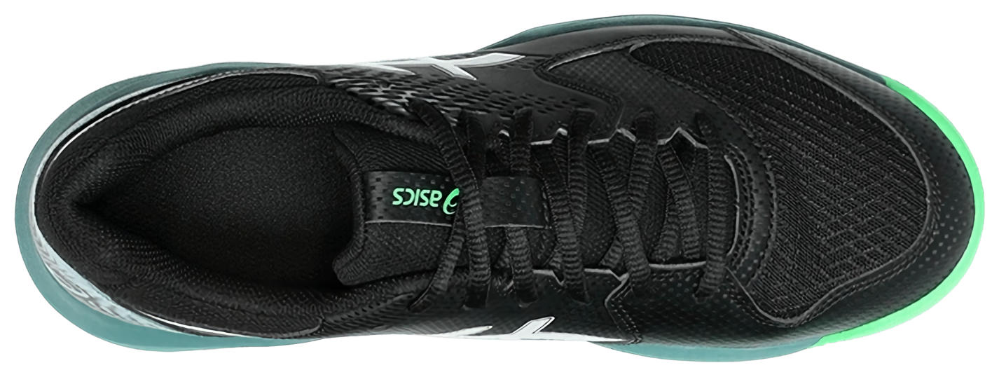 Кроссовки мужские Asics Gel-Dedicate 8, Черные/Зеленые (р. EUR 46)