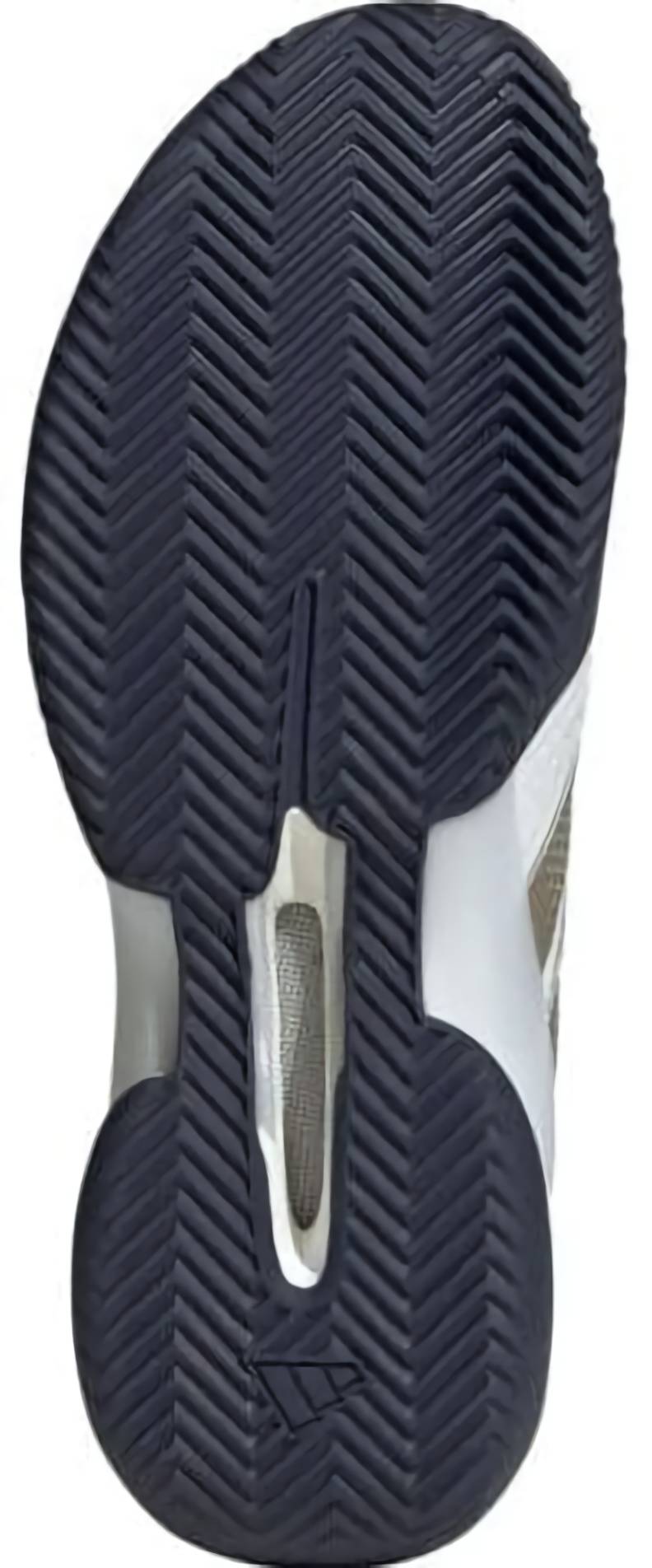 (EU) Кроссовки мужские Adidas Barricade 14 Clay White/Dark Blue Js4113, Белые (р. 40)