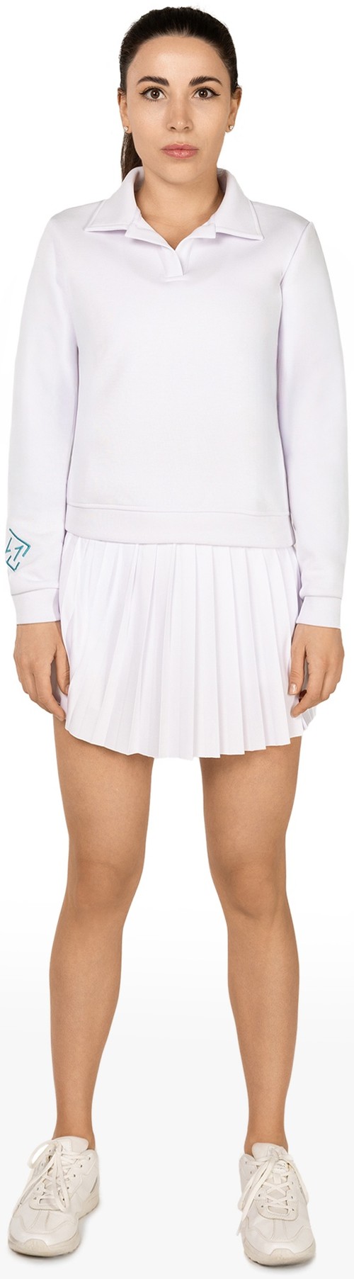 Свитшот женский Elewin Castor White, Белый (M)