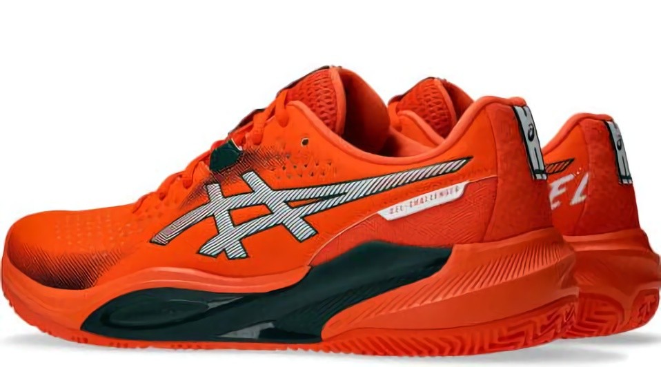 (EU) Кроссовки мужские Asics Gel-Challenger 15 Padel Orange1041A511, Оранжевые (р. 43.5)