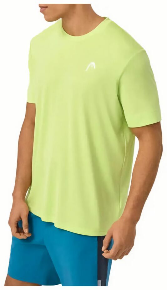 (EU) Футболка мужская Head Slice Ii, Зелёная (2XL)