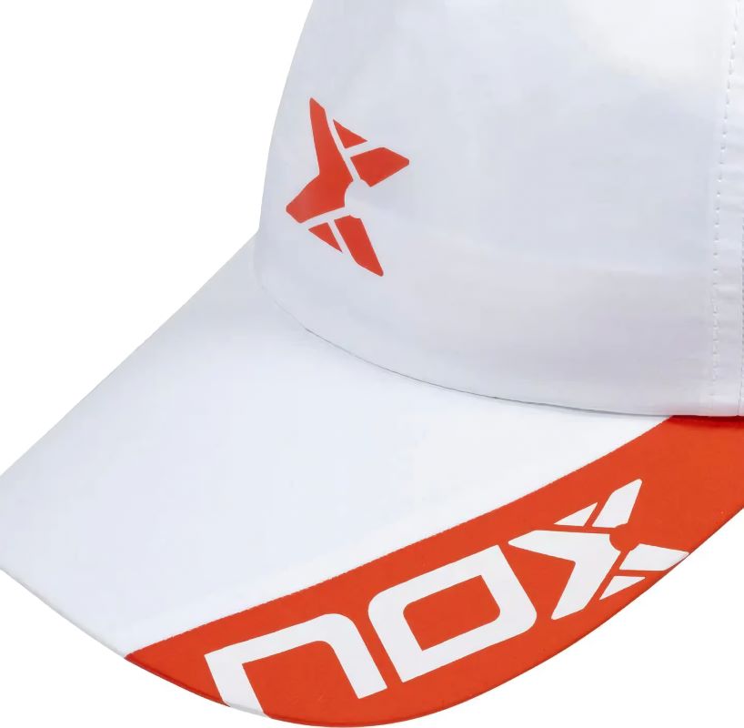 Кепка Nox White Red Logo (белая/красная)
