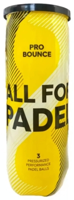 (EU) Мячи для падел тенниса Adidas All For Padel Pro Bounce (3 шт)