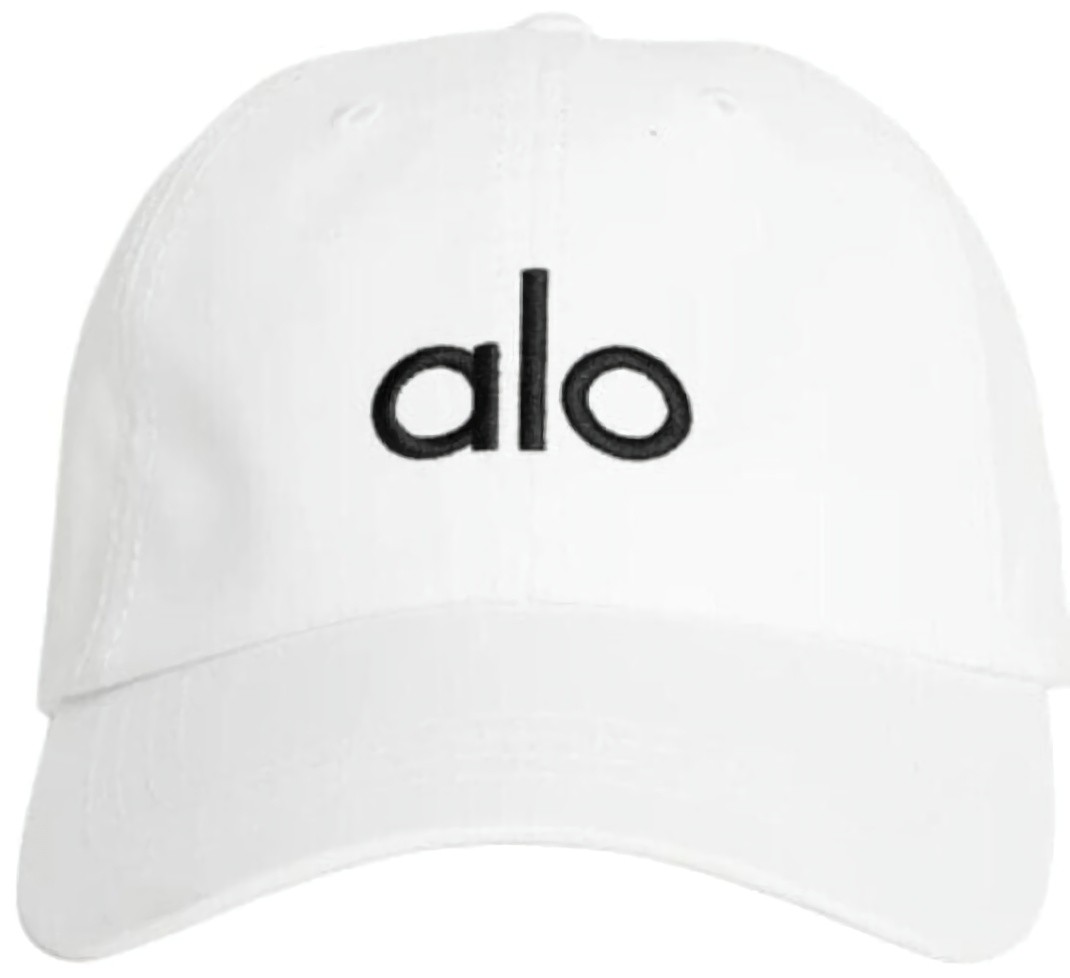 (CN) Кепка унисекс Alo Yoga Baseball Caps, Белый (F)