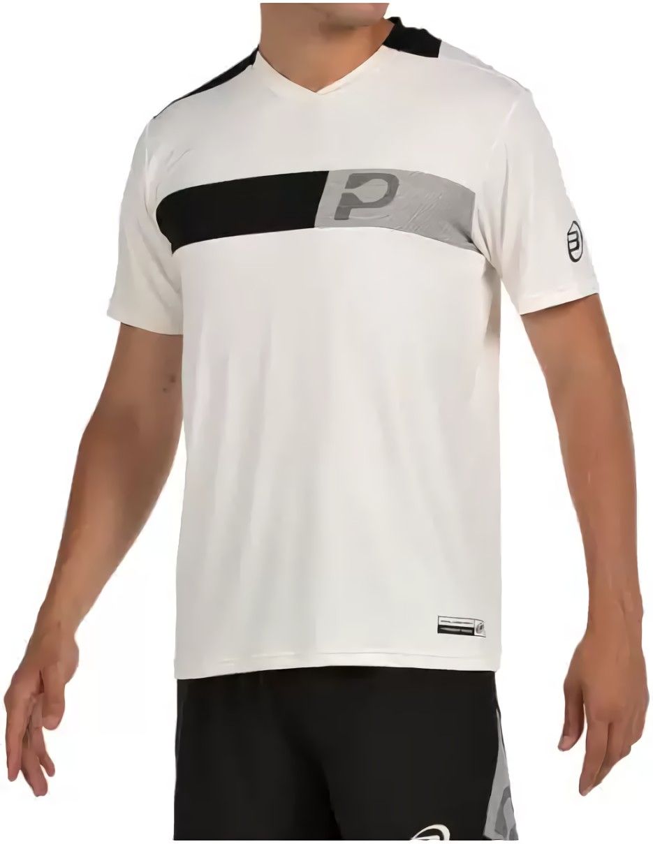 (EU) Футболка мужская Bullpadel Puyo, Бежевая (S)