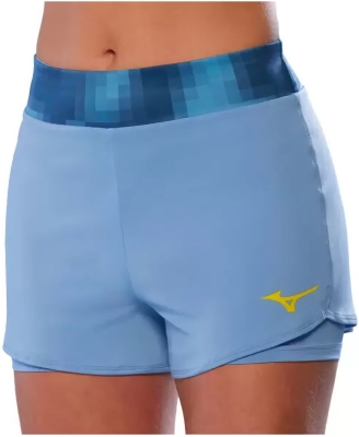 (EU) Шорты женские Mizuno Flex, Синие (L)