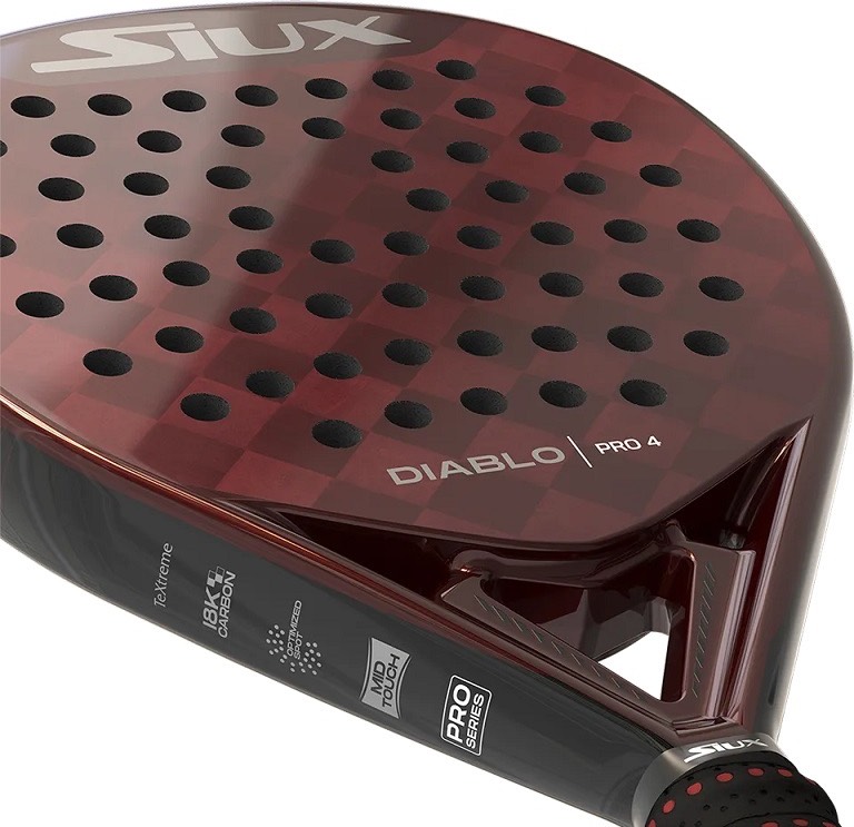 Ракетка для падел тенниса Siux Diablo Pro 4 2025 By Tino Libaak