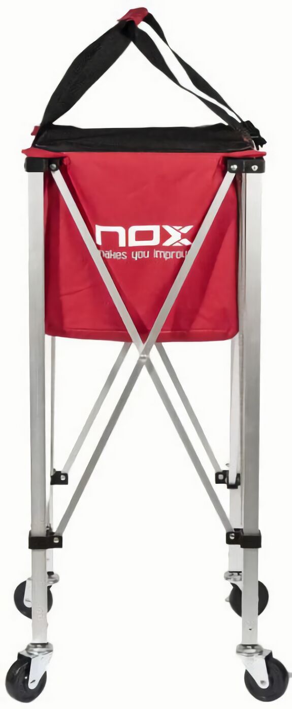 (EU) Корзина для теннисных мячей Nox, Красная