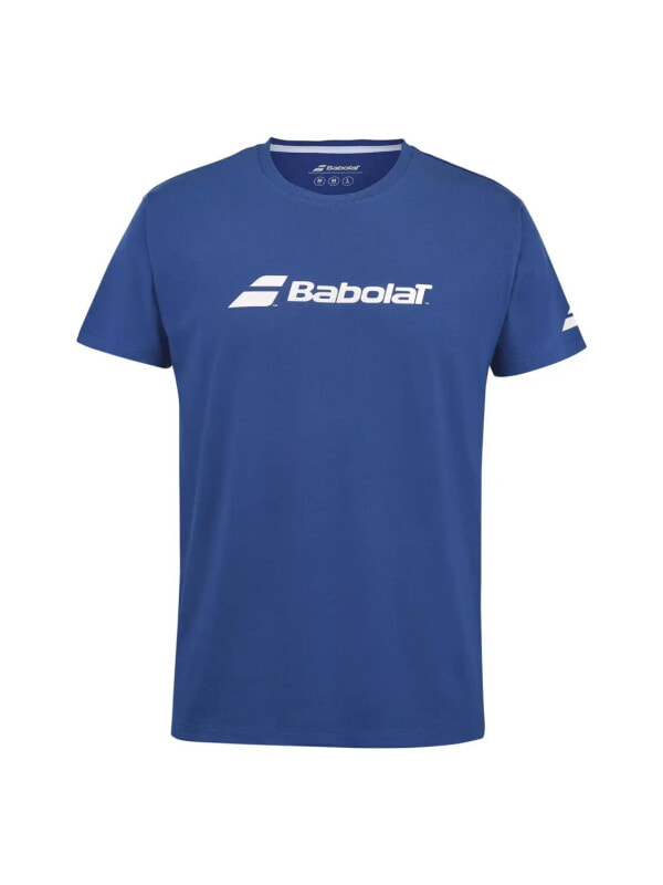 (EU) Футболка для мальчиков Babolat Exercise, Синяя (S/M)