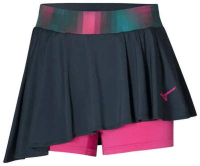 (EU) Юбка женская Mizuno Frontier Flying Skirt 62Gbc201 Women'S, Синяя (M)