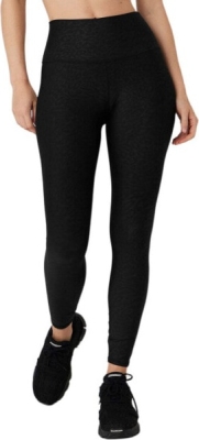 (CN) Леггинсы женские Alo Yoga Leggings Women's Hot Summer Days, Чёрные (F)