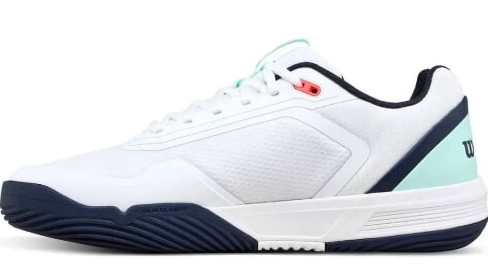 (EU) Кроссовки мужские Wilson Courtglide Padel White/Blue, Белые (р. 42 2/3)