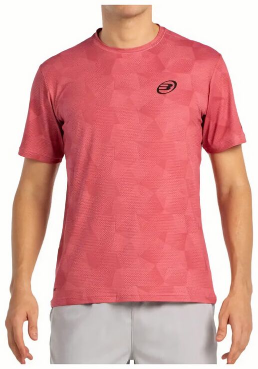 (EU) Футболка мужская Bullpadel Macondo Cb57012000 с коротким рукавом, Розовая (XL)