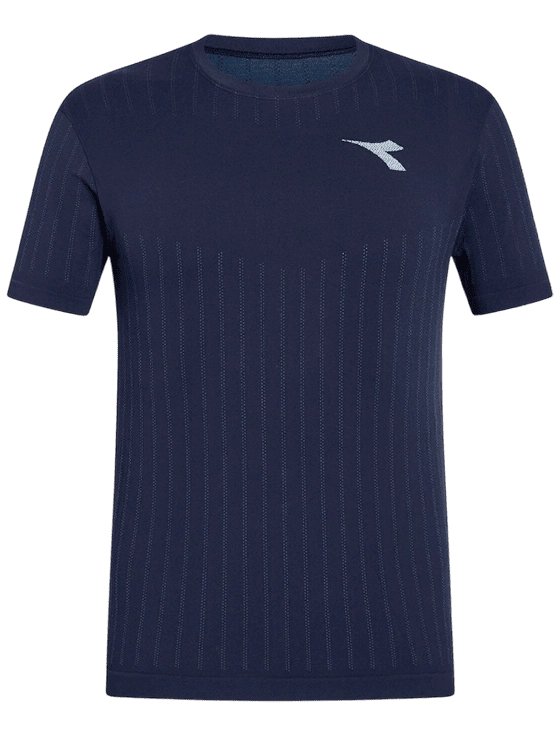 Футболка мужская Diadora SS T-Shirt Icon Stratouno M, Синяя (S)