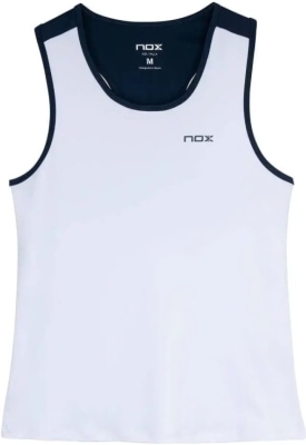 (EU) Майка женская Nox Team, Синяя, Белая (L)