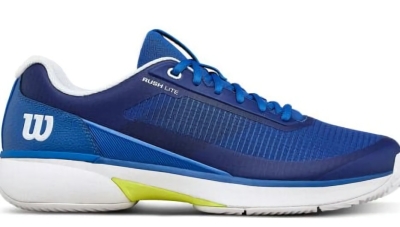 (EU) Кроссовки мужские Wilson Rush Lite 5 Clay Blue Wrs337310, Синие (р. 46 2/3)