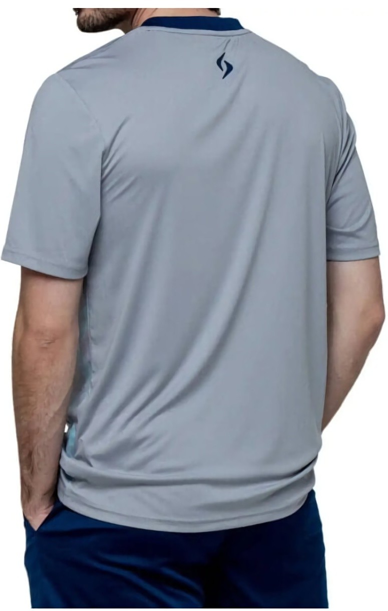 (EU) Футболка мужская Siux Wave 26, Серая (XL)