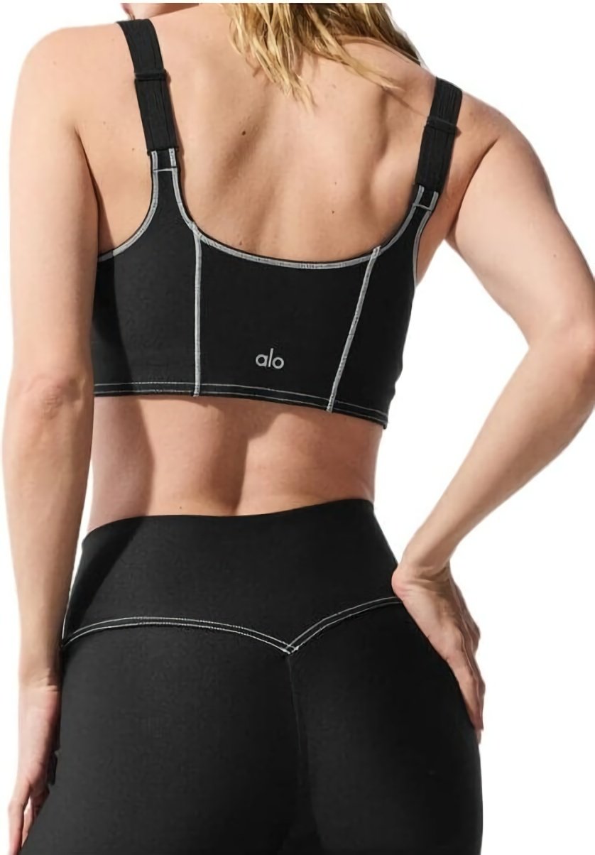 (CN) Нижнее белье женское Alo Yoga Sports, Чёрное (M)