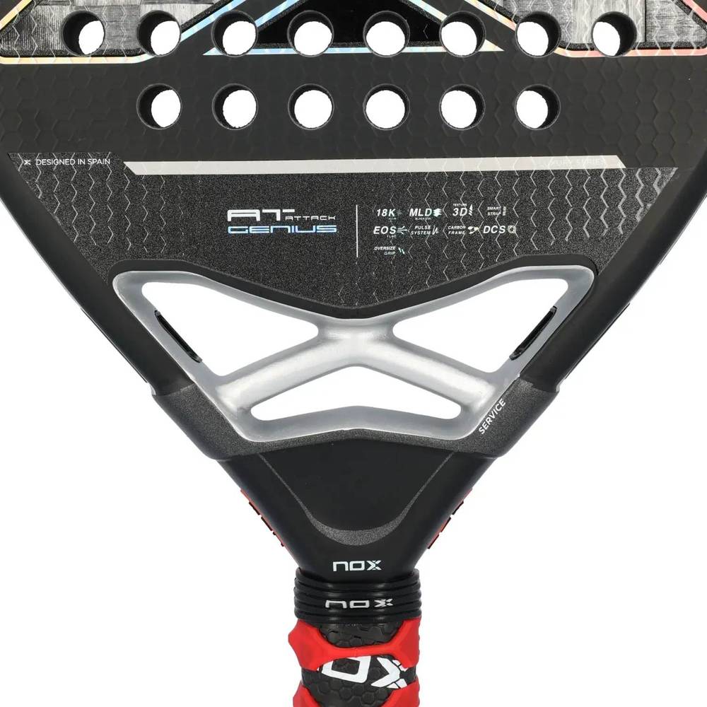 (EU) Ракетка для падел тенниса Nox At Genius Attack 18K Agustín Tapia 2024