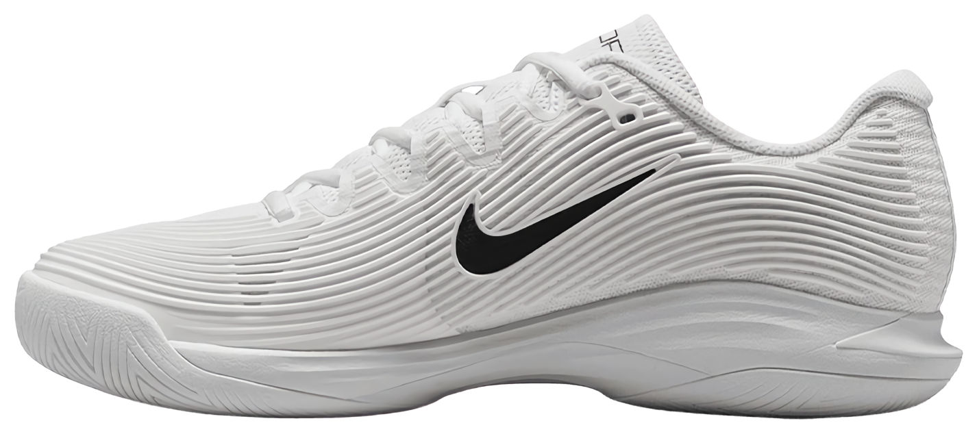 Кроссовки женские Nike Vapor 12 HC, Белые/Черные (р. 39)