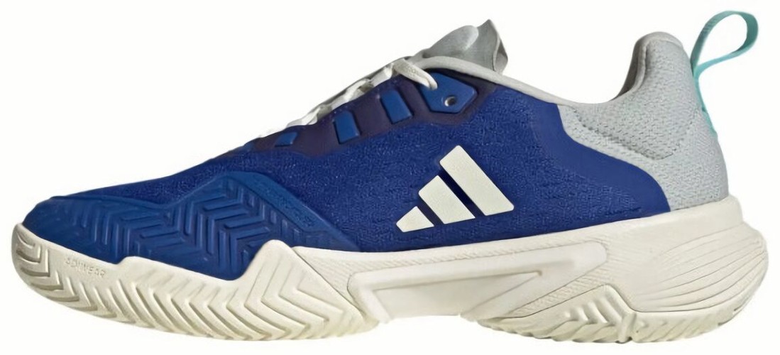 (EU) Кроссовки женские Adidas Barricade FMT, ID1555, Бело-Синие (р. 36,6)