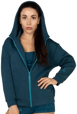 Толстовка женская Elewin Ember Dark Blue, Темно-синяя (L)