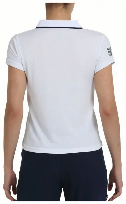 (EU) Поло женское Bullpadel Exilo, Белое (M)