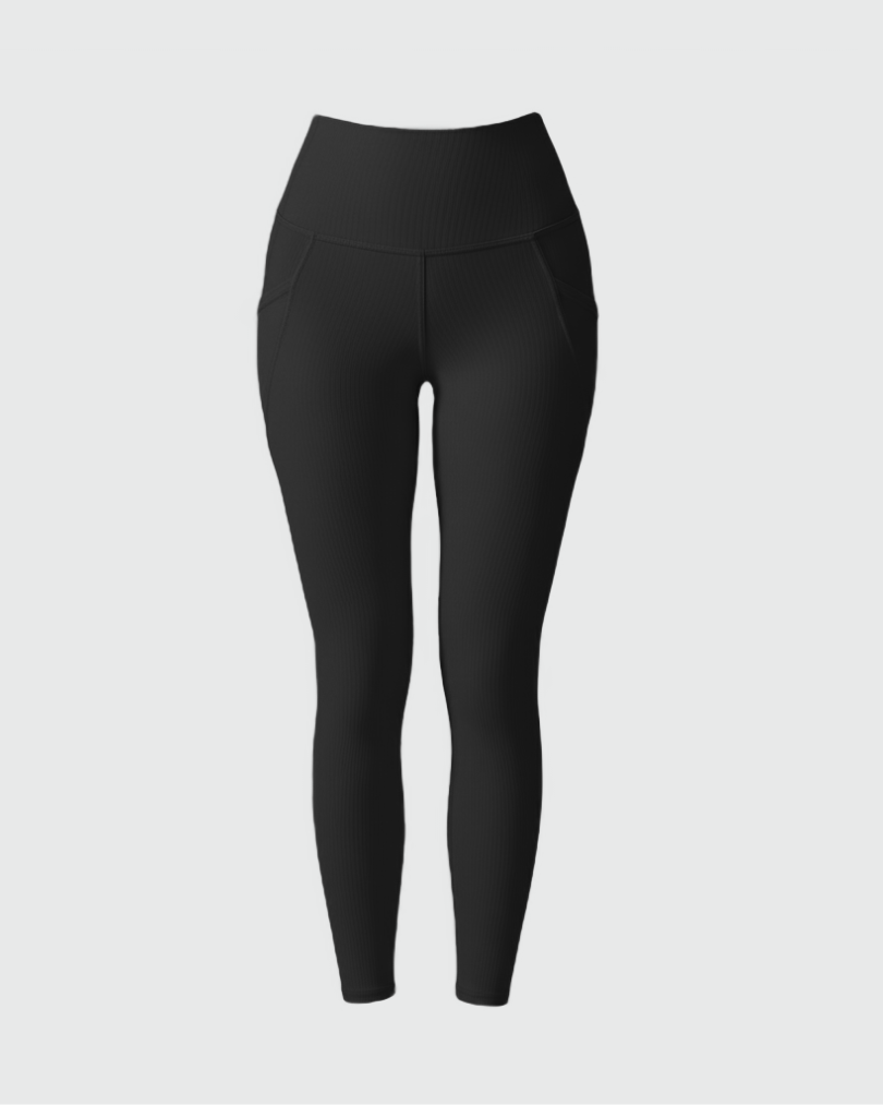 Леггинсы женские SURE 1ALEG_2375_999, Чёрные (M)
