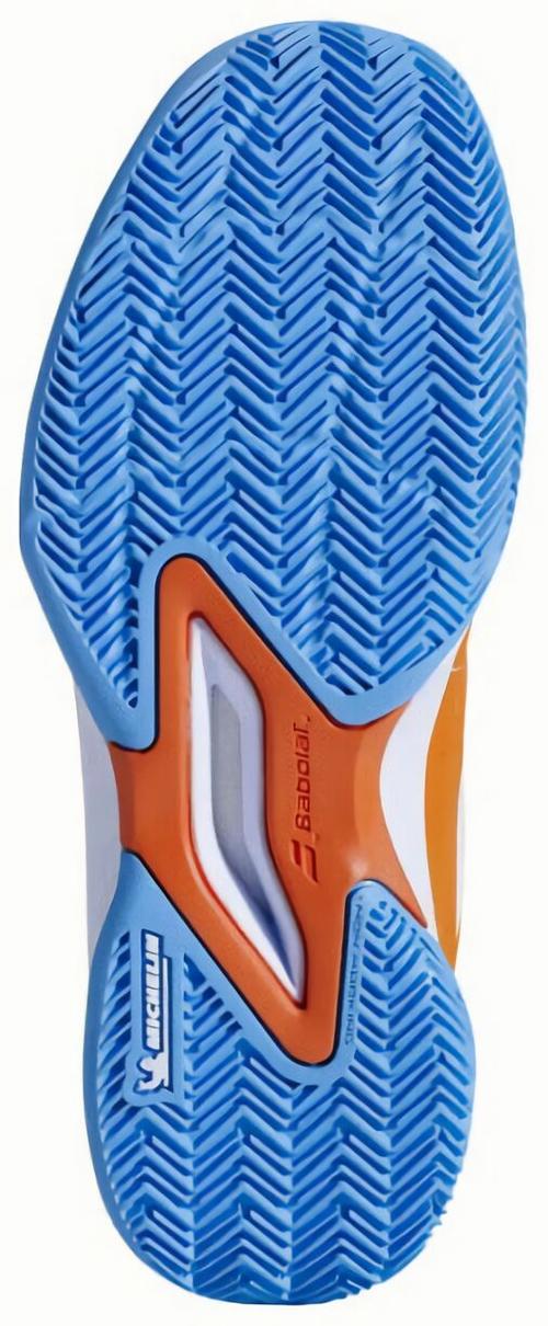 (EU) Кроссовки детские Babolat Propulse 3, 3J2S25A750, Оранжевые (р. 38,5)