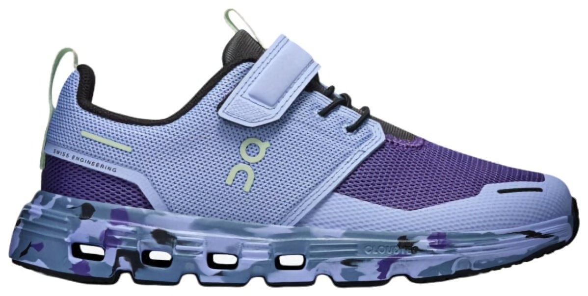 (CN) Кроссовки для мальчиков On Running Shoes Kids, Фиолетовые (р. 29,5)