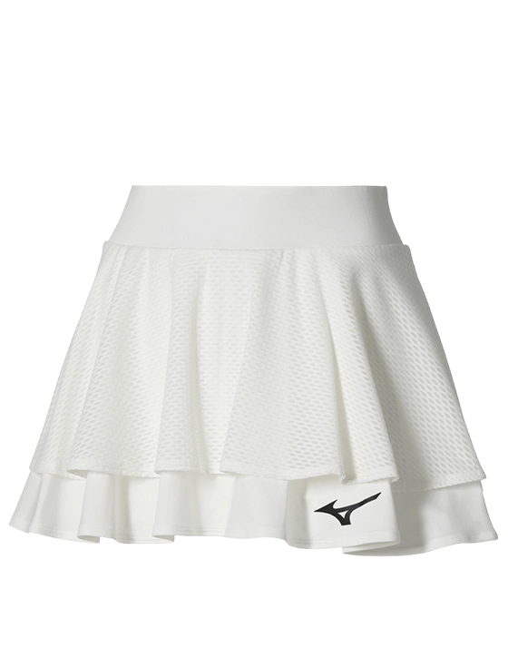 Юбка женская Mizuno Daybreakers Flying Skirt W, Белая (L)