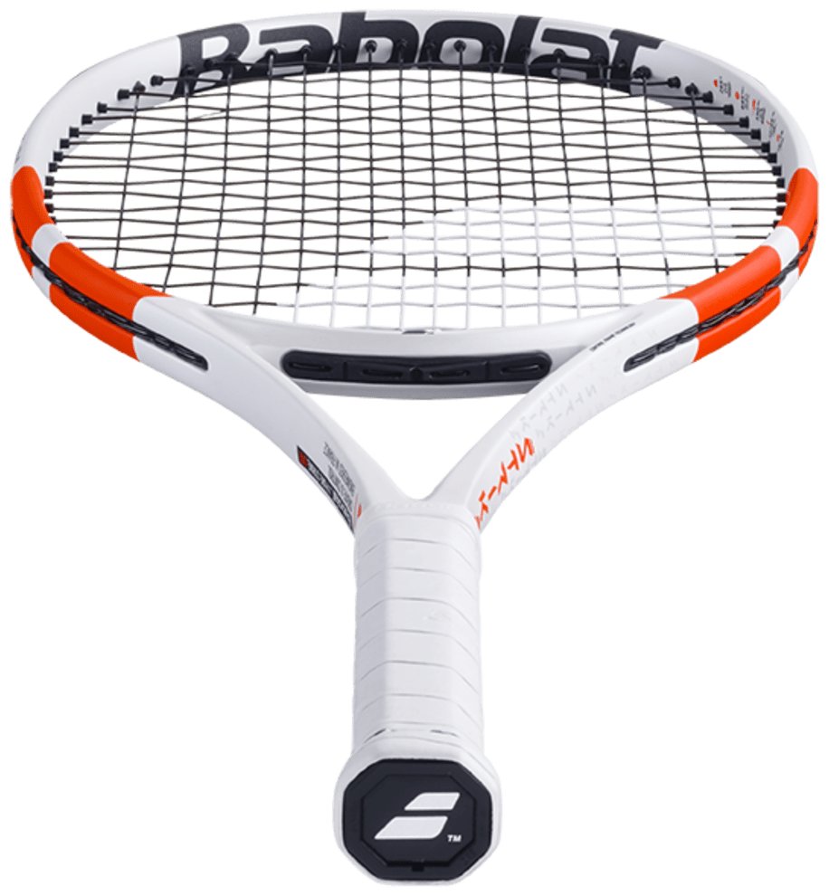 Ракетка для тенниса Babolat Pure Strike Lite 2024, ручка 1, Белая/Красная/Чёрная