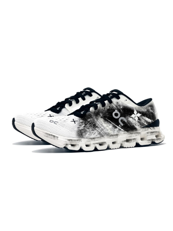 On Cloud X4 Running Shoes Unisex Low-top Black/White