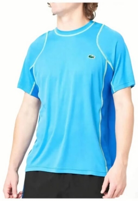 (EU) Футболка мужская Lacoste TH5198, Небесно-голубая (M)