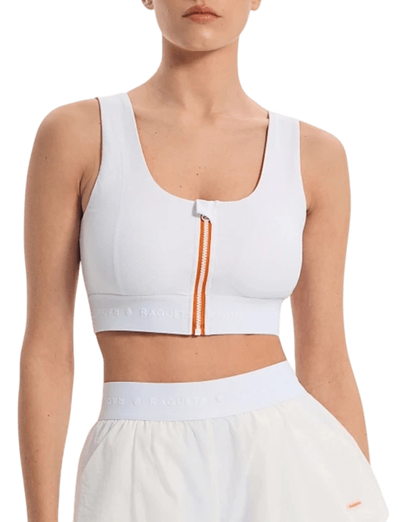 Топ женский Raqueta Zip, 23 W, Белый (L)
