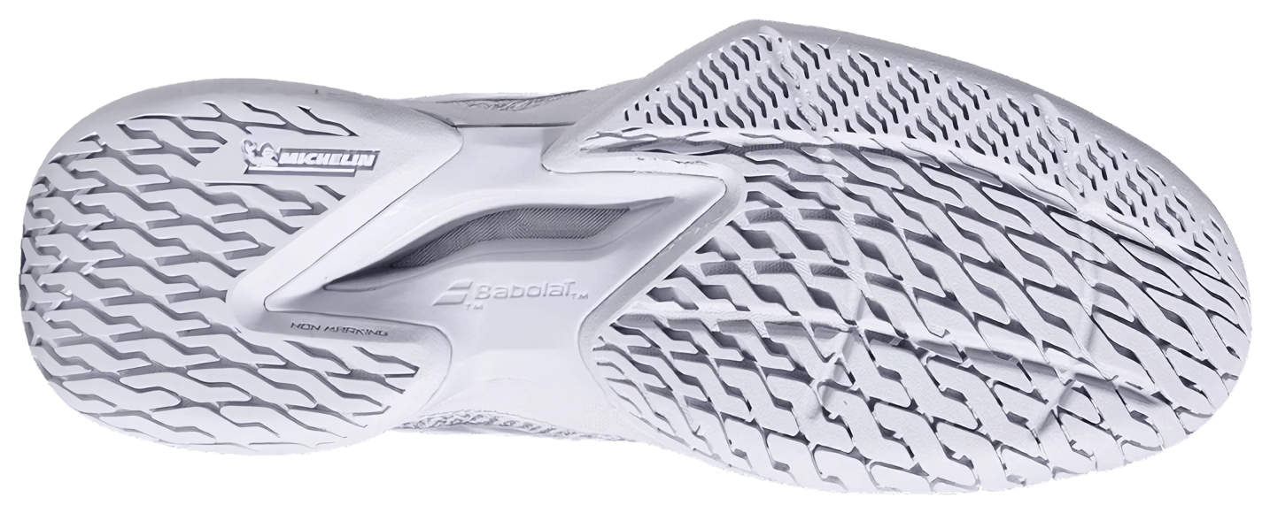 Кроссовки женские Babolat Jet Mach III All Court W, Белые/Серые (р. EUR 38)
