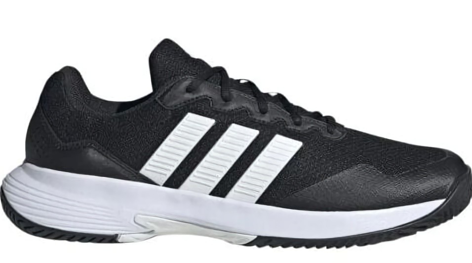 (EU) Кроссовки мужские Adidas Gamecourt 2 Black Ki0780, Чёрные (р. 45 1/3)