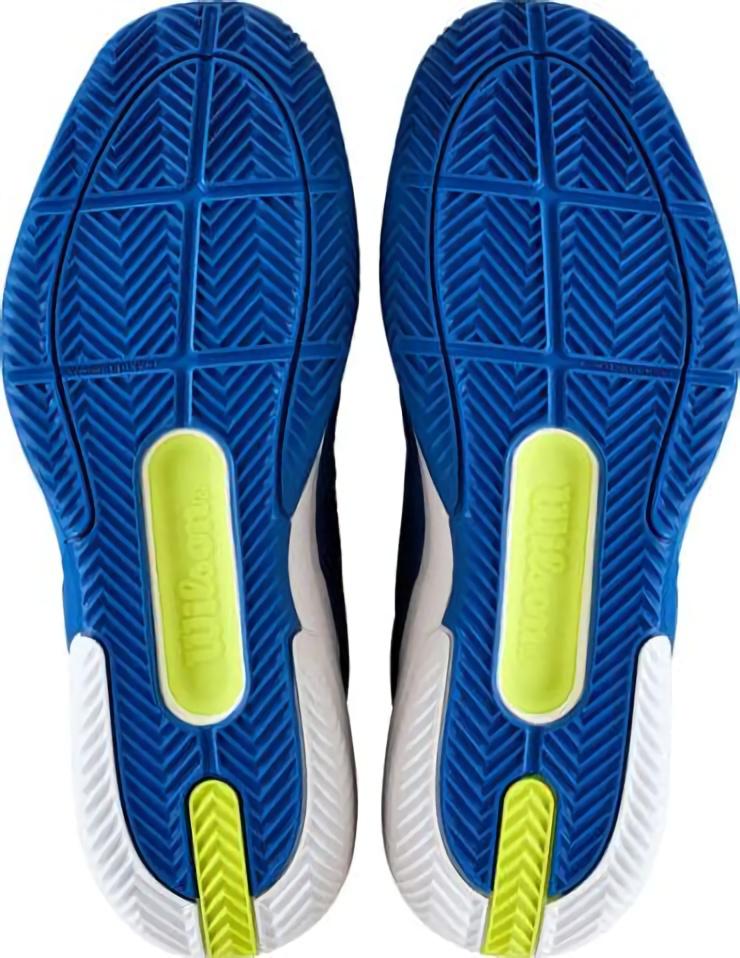 (EU) Кроссовки мужские Wilson Rush Pro 5 Clay Blue Wrs338550, Синие (р. 41 1/3)