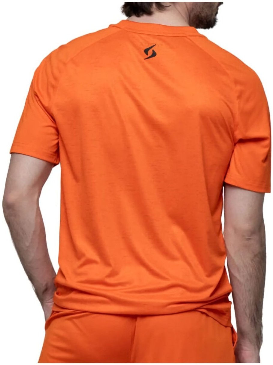 (EU) Футболка мужская Siux Club 26, Оранжевая (2XL)