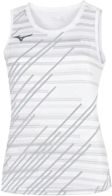 (EU) Майка женская Mizuno Team Chiba NS, Белая (XL)