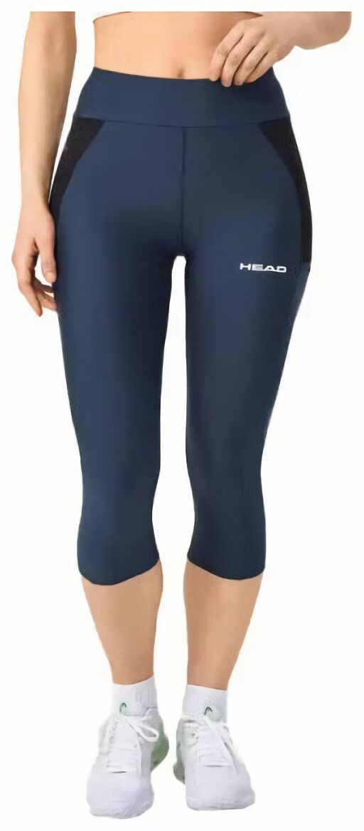 (EU) Тайтсы женские Head Tech 3/4, Синие (S)