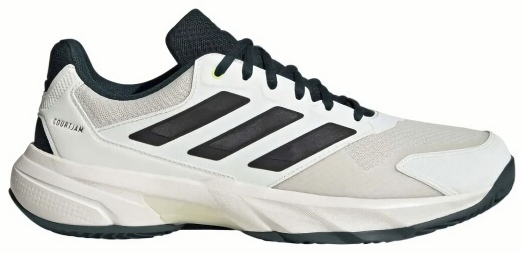 (EU) Кроссовки мужские Adidas Courtjam Control, JH5137, Белые (р. 48)