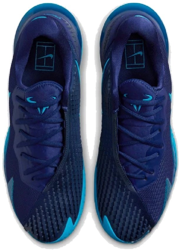 Кроссовки мужские Nike Air Zoom Vapor Cage 4 Rafa, Темно-синие/Голубые (р. 38)