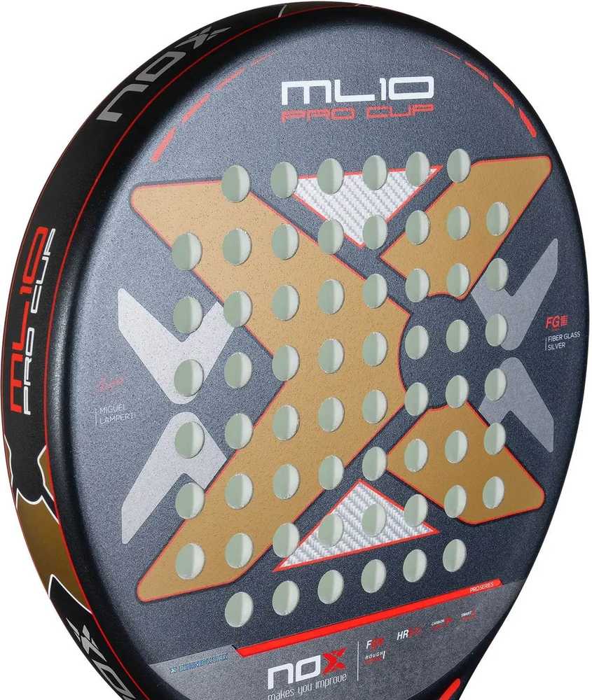(EU) Ракетка для падел тенниса Nox Ml10 Pro Cup Rough Surface Edition By Miguel Lamperti