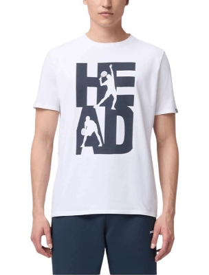 Футболка мужская Head Vision T-Shirt M, Белая/Синяя (M)