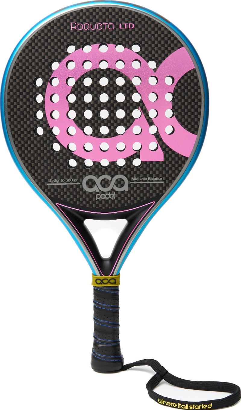 Ракетка для падел тенниса Aca Padel Roqueta Pink LTD