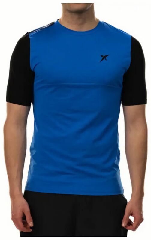 (EU) Футболка мужская Drop Shot Aker, Синяя (L)