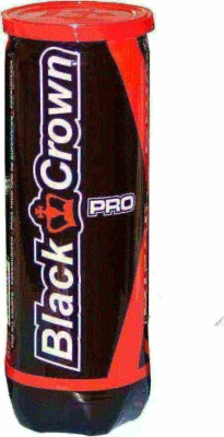 (EU) Мячи для падел тенниса Black Crown Pro (3 шт)