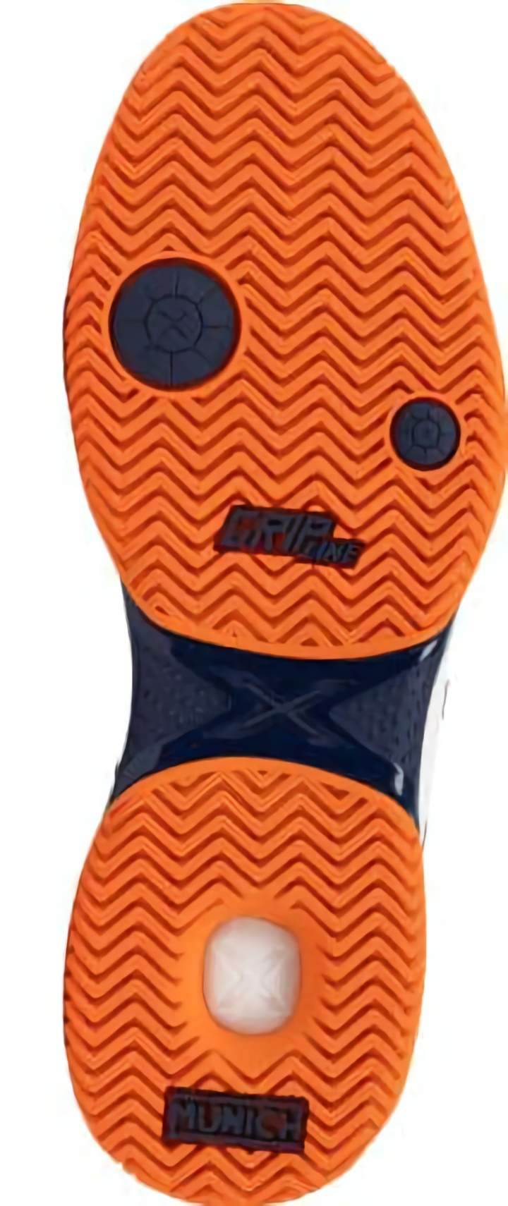 (EU) Кроссовки мужские Munich Atomik 49 White/Orange 4032149, Белые (р. 41)
